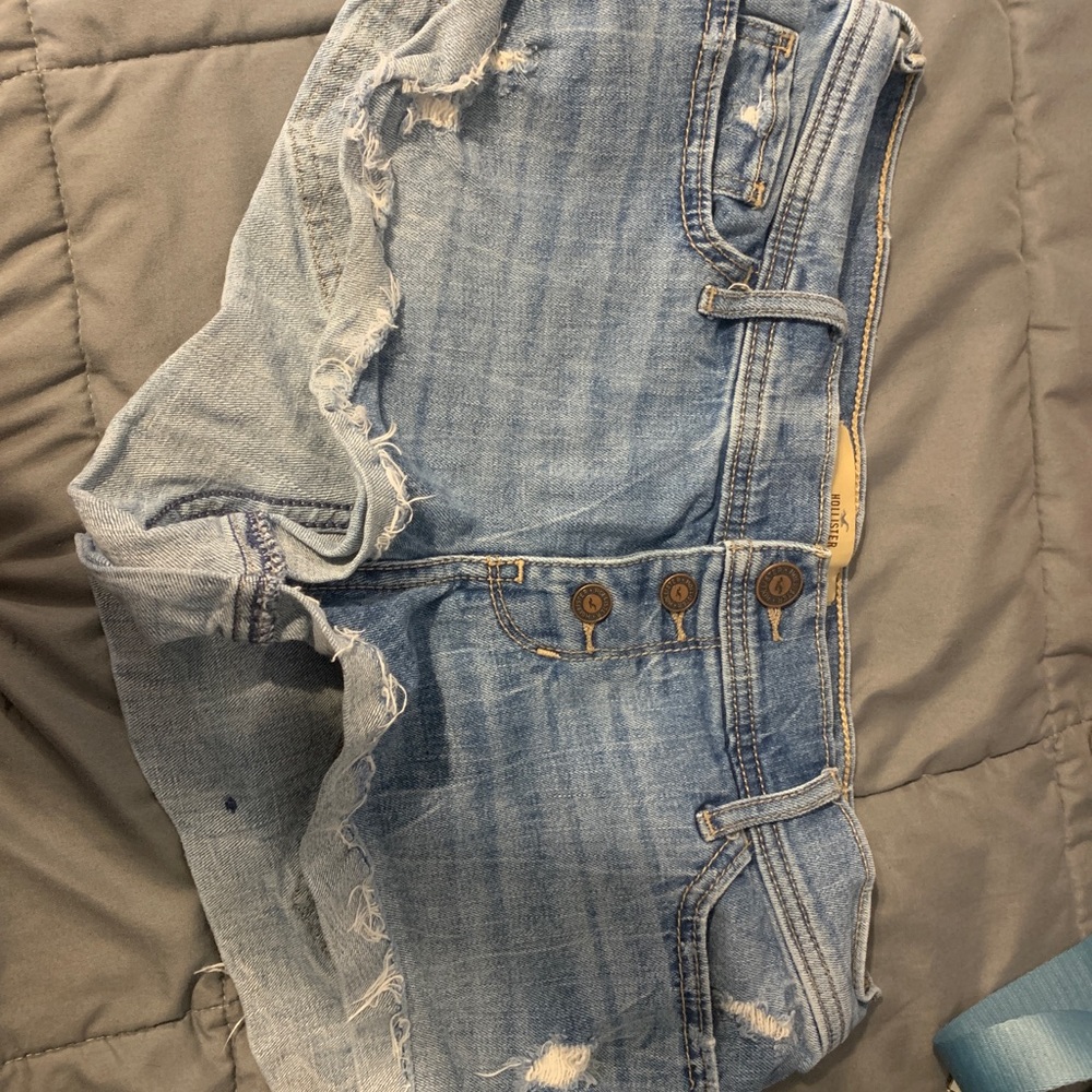 Hollister jean shorts